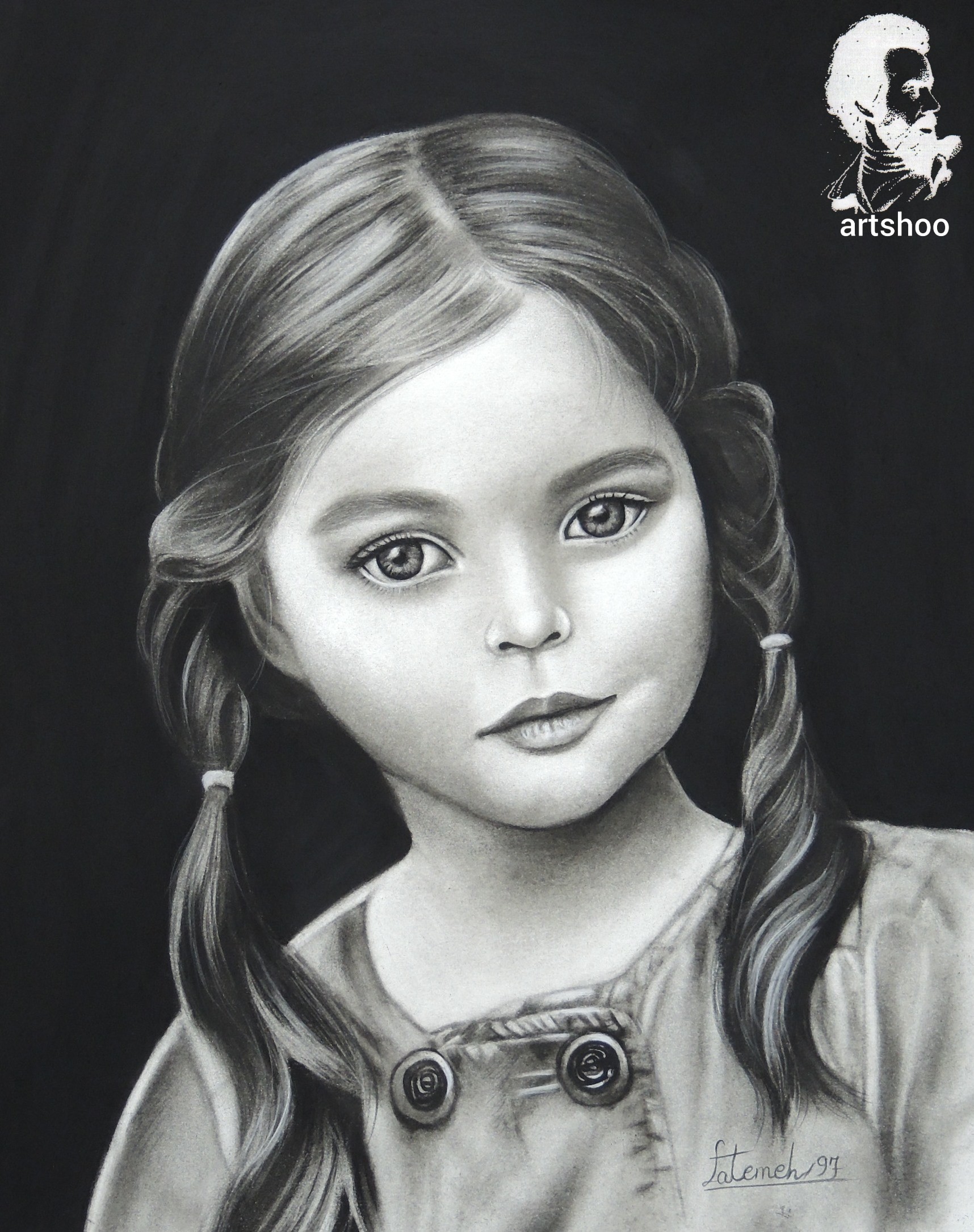 نقاشی سیاه قلم